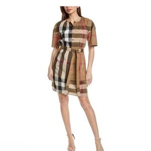 Burberry 100% Cotton Gretton Dress New with tags size US 8